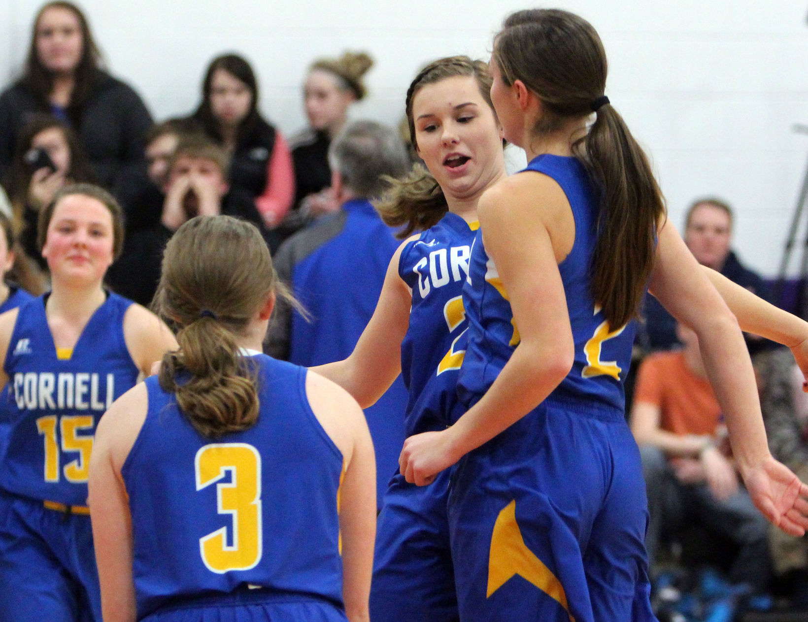 Cornell at Lake Holcombe girls basketball 12-4-18